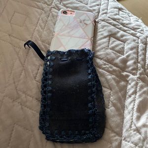 Hand made genuine seduce pocket or phone case